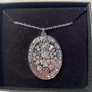 The Royal Wedding Silver Pendant-Prince Charles & Lady Diana